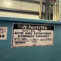 Justrite Sure-Grip EX 90 Gallon Acid & Corrive Storage Cabinet image 1